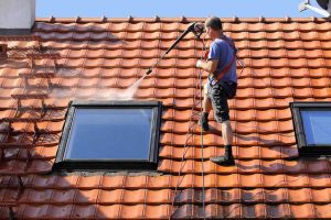 Roof painting and water blasting
